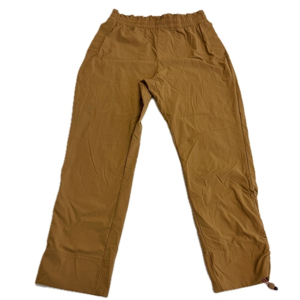 Columbia Pants Womens Small Brown Orange Hiking Outdoor Lightweight Xl2712